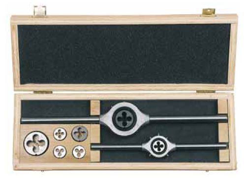 M3-M12;HSSE/VA,MINI-1D  VA, souprava závitořezných nástrojů